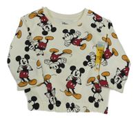 Nové- Smetanová mikina s Mickey Mousem Disney