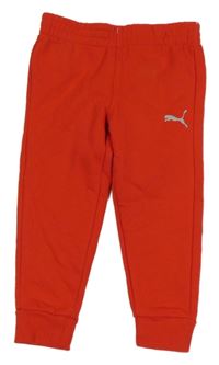 Červené tepláky s logem Puma