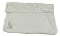 Bílá deka se zajíčkem