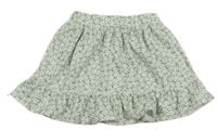 Svetlozelená kvetovaná sukňa Dunnes Stores