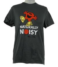 Dámské šedé tričko Little Miss