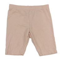 Světlerůžové elastické kraťasy H&M