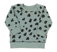 Zelenošedá vzorovaná mikina Primark