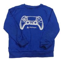 Modrá mikina s ovladačem - Playstation