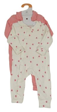 Nové - 2x rebrovaný overal zn. Primark