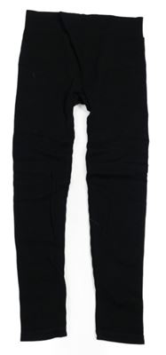 Čierne rebrované legíny Peacocks