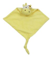 Žlutý plyšový usínáček - kráva