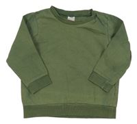 Khaki ľahká mikina H&M