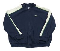 Tmavomodro-biela prepínaci mikina Lacoste