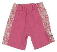 Ružovo-kvetované UV kraťasy s Kitty