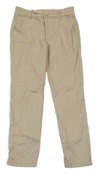 Béžové plátěné chino kalhoty Denim Co.