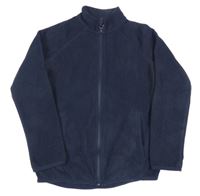 Tmavomodrá fleecová prepínaci mikina St. Bernard