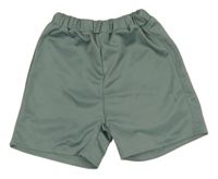 Sivé športové kraťasy Shein