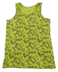 Žlté tielko s joysticky LC Waikiki