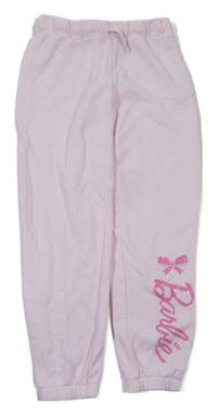 Svetloružové tepláky s Barbie H&M