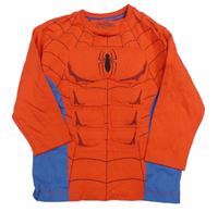 Červeno-modré vycpané triko s pavoukem - Spider-man Nutmeg
