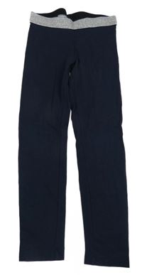 Tmavomodré legíny se stříbrným pasem Pepperts!