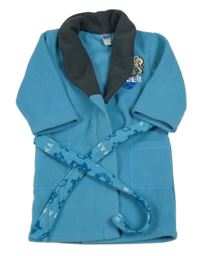 Modro-tmavosivý fleecový župan so Scratem - Doba ledová C&A