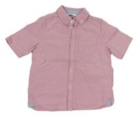 Světlerůžová melírovaná košile M&S