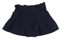 Tmavomodré sukňové kraťasy TED BAKER