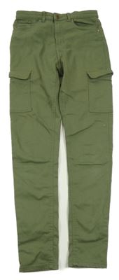 Khaki cargo skinny fit waist rifle H&M