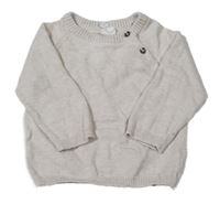 Svetlobéžový melírovaný sveter H&M