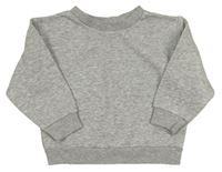 Sivá melírovaná mikina H&M