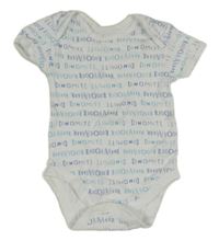 Biele body s nápismi George