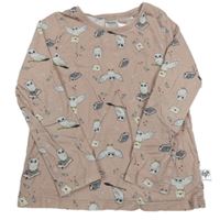 Starorůžové triko s Hedvikou H&M