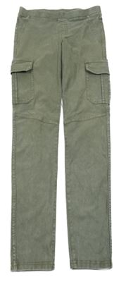 Khaki cargo tregíny H&M