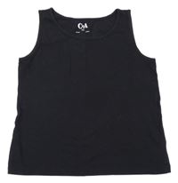 Čierny crop top C&A