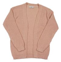 Ružový trblietavý svetrový cardigan C&A