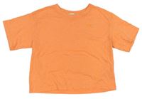 Nenově oranžové crop tričko zn. H&M