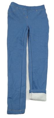 Nové - modré thermo tregíny riflového vzhledu Lupilu