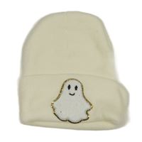 Smetanová čepice s duchem 