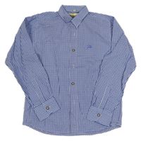 Modro-bílá kostičkovaná košile 