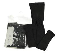 Nové - 5x tmavosivé pančuchy F&F