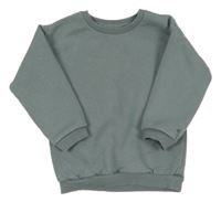 Šedomodrá mikina s výšivkou Matalan