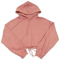 Ružová crop mikina s kapucňou Tally Weijl