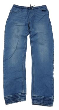 Modré teplákové cuff rifle Pepperts