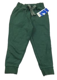 Nové - Tmavozelené tepláky Nutmeg