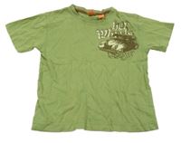 Zelené tričko s autom