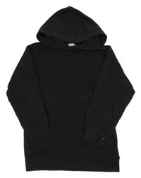 Čierna mikina s nápisom a kapucňou H&M