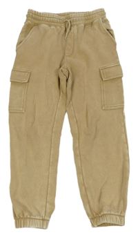 Pískové cargo tepláky H&M