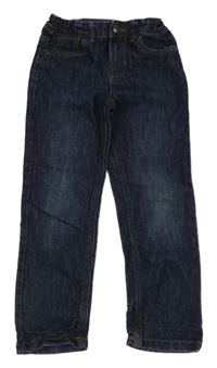 Tmavomodré straight fit rifle Denim Co.