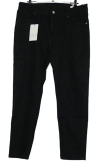 Nové - Pánske čierne slim rifle Zara vel. 38