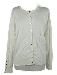 Nové - Dámský smetanový propínací lehký svetr Primark 