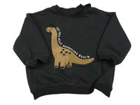 Antracitová mikina s dinem H&M