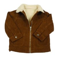 Hnedá menšestrová zateplená bunda Nutmeg