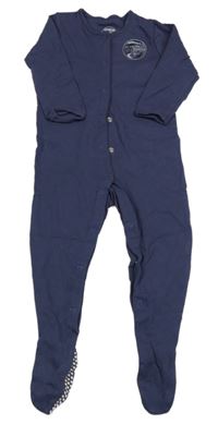 Tmavomodrý overal s potiskem Mamas&Papas